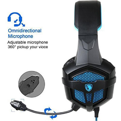 SADES 35mm Wired Gaming Headphones Over Ear Game Headset with Microphone Volume Control for PC Laptop Smart Phone
SADES 35mm Wired Gaming Headphones Over Ear Game Headset with Microphone Volume Control for PC Laptop Smart Phone