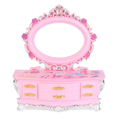 Greensen Plastic Music Box Ornament Pink Jewelry Storage Case Wonderful Gift 
Greensen Plastic Music Box Ornament Pink Jewelry Storage Case Wonderful Gift