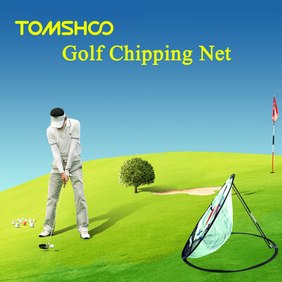 TOMSHOO Portable 20 inch Golf Training Chipping Net Hitting Aid Practice Indoor Outdoor Bag
TOMSHOO Portable 20 inch Golf Training Chipping Net Hitting Aid Practice Indoor Outdoor Bag
