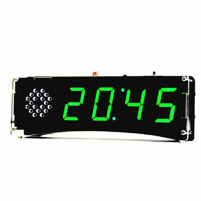 51 Single-chip Microcomputer Light-control LED Digital Display Electronic Clock Making Kit DIY Manufacturing Accessories Parts wit
51 Single-chip Microcomputer Light-control LED Digital Display Electronic Clock Making Kit DIY Manufacturing Accessories Parts wit