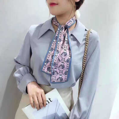 Korea Dongdaemun scarf scarves decorative queen pattern small scarf spring&summer scarf double fashion streamers
Korea Dongdaemun scarf scarves decorative queen pattern small scarf spring&summer scarf double fashion streamers