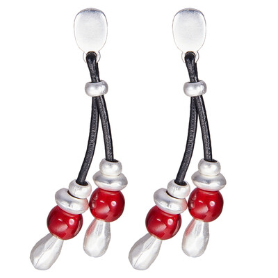Alloy Ear Studs with Ear Nuts & Acrylic Beads Matte Style Cadmium Free & Nickel Free & Lead Free 925 Sterling Silver Plated 6
Alloy Ear Studs with Ear Nuts & Acrylic Beads Matte Style Cadmium Free & Nickel Free & Lead Free 925 Sterling Silver Plated 6