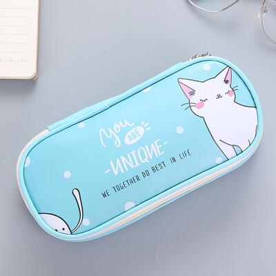 Toponeto Cute Cartoon Student Leather Pencil Pen Case Box Makeup Pouch Brush Holder Bag
Toponeto Cute Cartoon Student Leather Pencil Pen Case Box Makeup Pouch Brush Holder Bag
