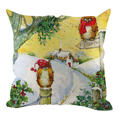 Tailored Christmas Pillow Cover Pillowcases Decorative Sofa Cushion Cover Home Decoration
Tailored Christmas Pillow Cover Pillowcases Decorative Sofa Cushion Cover Home Decoration