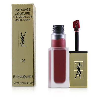 YVES SAINT LAURENT - Tatouage Couture The Metallics - 106 Gilded Fuchsia Rivals 6ml02oz
YVES SAINT LAURENT - Tatouage Couture The Metallics - 106 Gilded Fuchsia Rivals 6ml02oz