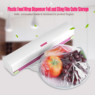 Food Wrap CutterPlastic Food Wrap Dispenser Wrap Cutter Foil&Cling Film Cutte Storage KitchenWrap Cutter Foil
Food Wrap CutterPlastic Food Wrap Dispenser Wrap Cutter Foil&Cling Film Cutte Storage KitchenWrap Cutter Foil