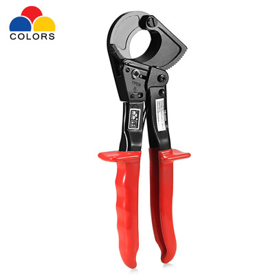 COLORS HS - 325A Below 240 Square Millimeter Multi-functional Ratchet Cable Cutter Wire Cutting Hand Tool
COLORS HS - 325A Below 240 Square Millimeter Multi-functional Ratchet Cable Cutter Wire Cutting Hand Tool