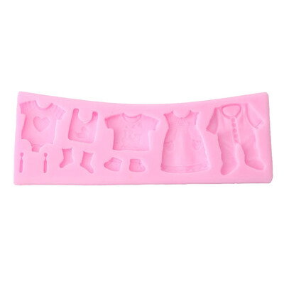 3D Baby Clothes DIY Silicone Mould Fondant Kitchen Cake Decorating Mold Chocolate Baking Tools
3D Baby Clothes DIY Silicone Mould Fondant Kitchen Cake Decorating Mold Chocolate Baking Tools