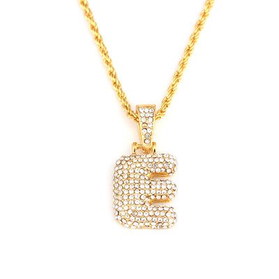 Available Custom Bubble Letters Name Pendant Iced Out 18K Gold Rhinestone Hip Hop Necklaces Jewelry Gift
Available Custom Bubble Letters Name Pendant Iced Out 18K Gold Rhinestone Hip Hop Necklaces Jewelry Gift