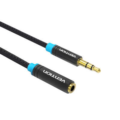 VENTION 35mm Audio Extension Cable Stereo Male to Female Audio Adapter AUX Cable for Car Smartphone PC MP3 5m1640ftBlack
VENTION 35mm Audio Extension Cable Stereo Male to Female Audio Adapter AUX Cable for Car Smartphone PC MP3 5m1640ftBlack