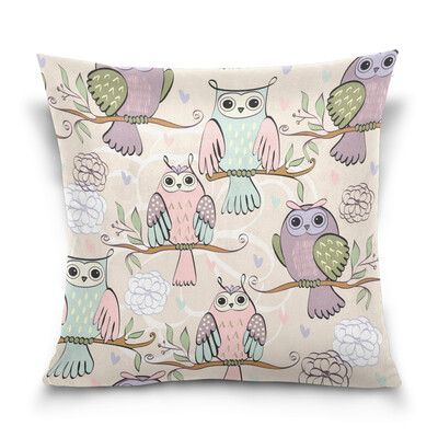 ALAZA Throw Pillow Cover 16 X 16 inch Christmas Gift Cushion Cover with Owls Printed Pillowcase
ALAZA Throw Pillow Cover 16 X 16 inch Christmas Gift Cushion Cover with Owls Printed Pillowcase