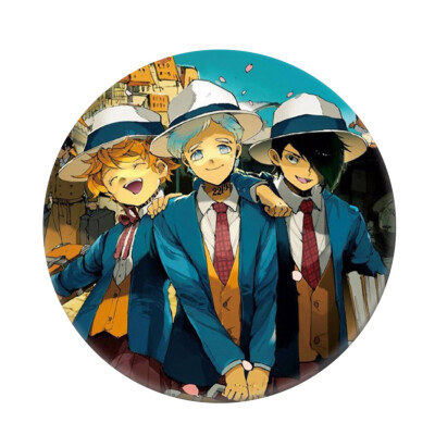 CAR-TOBBY Anime The Promised Neverland Badge Yakusoku No Neverland Badge Bag Tie Badge Brooch Pin Pendant Accessories Cosplay
CAR-TOBBY Anime The Promised Neverland Badge Yakusoku No Neverland Badge Bag Tie Badge Brooch Pin Pendant Accessories Cosplay