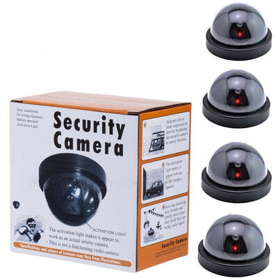 New Fake Dummy Dome Surveillance Home Security Camera with Infrared Light LED Sensor
New Fake Dummy Dome Surveillance Home Security Camera with Infrared Light LED Sensor
