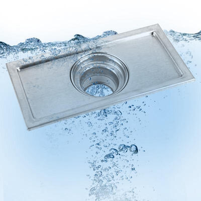 Greensen 20x10cm Rectangle Stainless Steel Floor Drain Bathroom Shower Kitchen Waste Grate
Greensen 20x10cm Rectangle Stainless Steel Floor Drain Bathroom Shower Kitchen Waste Grate