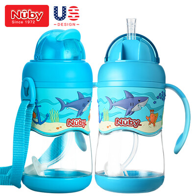 American Nuby sippy cup baby learning cup children leakproof kettle cup light blue 400ml handle strap
American Nuby sippy cup baby learning cup children leakproof kettle cup light blue 400ml handle strap