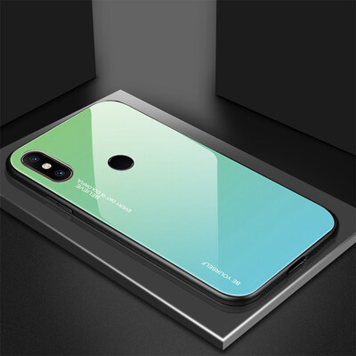 Tempered Glass Conch Shell Phone Case Gradient Tempered Glass Hard Phone Case TPU Bumper For Redmi Note 5Note 5 Pro
Tempered Glass Conch Shell Phone Case Gradient Tempered Glass Hard Phone Case TPU Bumper For Redmi Note 5Note 5 Pro