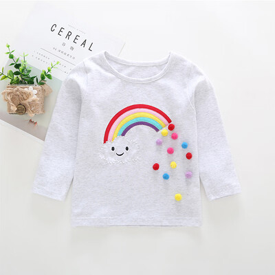 Autumn Baby Girl Long Sleeve T-Shirts Kids Rainbow Printed Tops Tees Casual Ball Design Blouse
Autumn Baby Girl Long Sleeve T-Shirts Kids Rainbow Printed Tops Tees Casual Ball Design Blouse