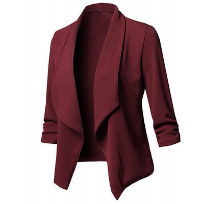 Roseonmyhand Womens Solid Open Front Cardigan Long Sleeve Blazer Casual Jacket Coat
Roseonmyhand Womens Solid Open Front Cardigan Long Sleeve Blazer Casual Jacket Coat