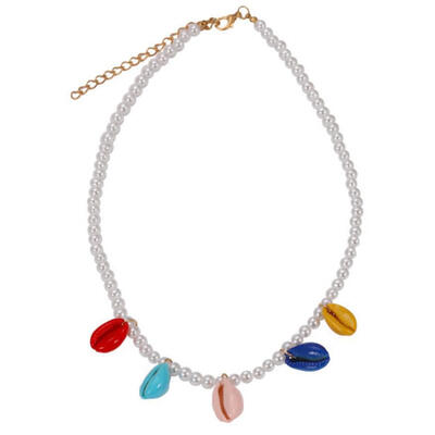 Bohemian Summer Real Shell Statement Necklace for Women Wedding Jewelry Elegant Simulated Pearl Choker Necklace Bijoux
Bohemian Summer Real Shell Statement Necklace for Women Wedding Jewelry Elegant Simulated Pearl Choker Necklace Bijoux
