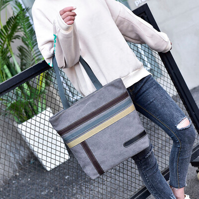 Tailored Fashion Ladies Canvas Solid Color Outdoor Large Capacity Shoulder Bag Handbag
Tailored Fashion Ladies Canvas Solid Color Outdoor Large Capacity Shoulder Bag Handbag