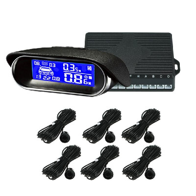 Car Reverse Backup Radar System Parking Sensors 8 Sensors Electronics Cars Parking Assistance Reversing Radar LCD Display
Car Reverse Backup Radar System Parking Sensors 8 Sensors Electronics Cars Parking Assistance Reversing Radar LCD Display