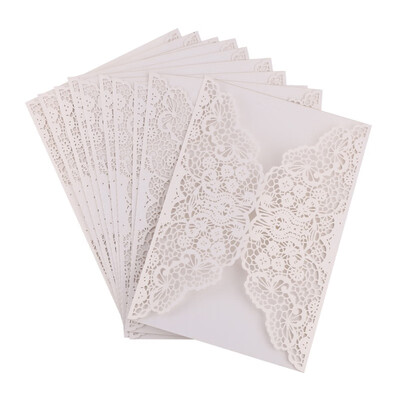 White 10pcs Vertical Laser Cut Butterfly Invitations Cards Kits for Wedding Bridal Shower Birthday Anniversary Party
White 10pcs Vertical Laser Cut Butterfly Invitations Cards Kits for Wedding Bridal Shower Birthday Anniversary Party