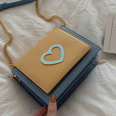 Minority bag woman 2019 new Korean version of love single shoulder oblique satchel cute peach heart chain bag
Minority bag woman 2019 new Korean version of love single shoulder oblique satchel cute peach heart chain bag