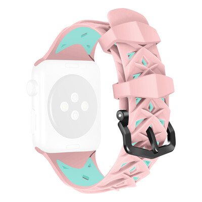 〖Follure〗Silicone Two-Tone Hollow Replaceable Band For Apple Watch Series 4321 4244mm
〖Follure〗Silicone Two-Tone Hollow Replaceable Band For Apple Watch Series 4321 4244mm