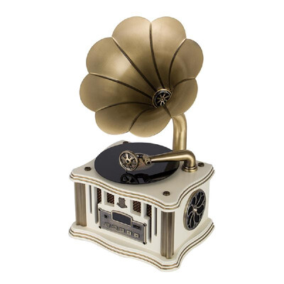 8831C Mini Gramophone BT42 Double Track USB Player FM Radio Remote Control Two HIFI Speakers Phonograph
8831C Mini Gramophone BT42 Double Track USB Player FM Radio Remote Control Two HIFI Speakers Phonograph