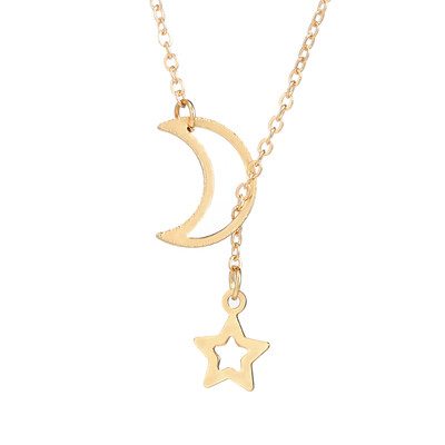 Tocona Gold Silver Color Star Moon Chains Necklaces for Women Girls Bohomia Alloy Necklace Long Pendant Necklace Collar 5635
Tocona Gold Silver Color Star Moon Chains Necklaces for Women Girls Bohomia Alloy Necklace Long Pendant Necklace Collar 5635