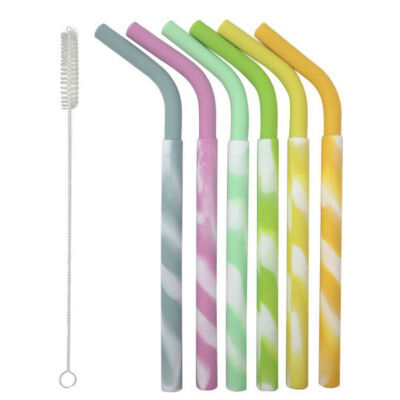 6PC Folding Reusable Straw Soft Food Grade Silicone Drinking Bent Straws Kitchen Outdoor Travel Supplies
6PC Folding Reusable Straw Soft Food Grade Silicone Drinking Bent Straws Kitchen Outdoor Travel Supplies