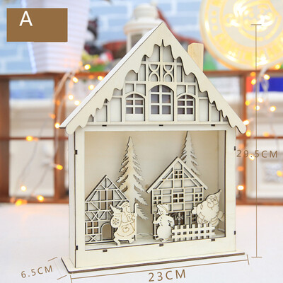 Tailored Christmas Table Decorations Led Luminous Cabins Wooden Ornaments Kids Gifts
Tailored Christmas Table Decorations Led Luminous Cabins Wooden Ornaments Kids Gifts