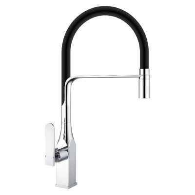 Single Handle Kitchen Faucets Silicone Hose High Arc Bathroom Basin Sink Faucets Ceramic Valve Hot&Cold Water Mixer Copper Pol
Single Handle Kitchen Faucets Silicone Hose High Arc Bathroom Basin Sink Faucets Ceramic Valve Hot&Cold Water Mixer Copper Pol