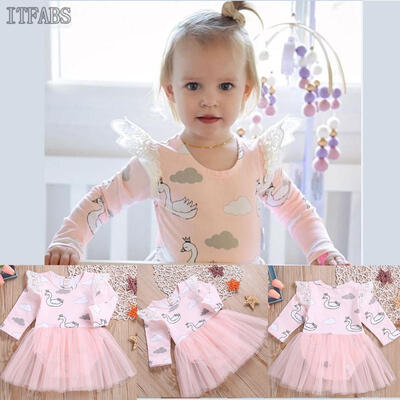 Newborn Baby Girl Long Sleeve Cartoon Tulle Tutu Dress Kids Sunsuit Outfits Clothes 0-24M
Newborn Baby Girl Long Sleeve Cartoon Tulle Tutu Dress Kids Sunsuit Outfits Clothes 0-24M
