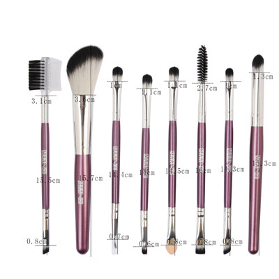 8pcs1 Set Makeup Brushes Set Lip Contour Eyeshadow Concealer Blush Powder Brush Eyebrow Eyelash Comb Cosmetic Tools
8pcs1 Set Makeup Brushes Set Lip Contour Eyeshadow Concealer Blush Powder Brush Eyebrow Eyelash Comb Cosmetic Tools