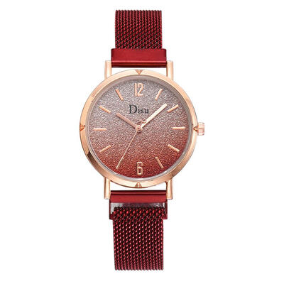 Top Brand Women Watches Digital Scale Disc Ladies Quartz Wristwatch Mesh Magnetic Buckle Strap Clock Dress Zegarki Damskie
Top Brand Women Watches Digital Scale Disc Ladies Quartz Wristwatch Mesh Magnetic Buckle Strap Clock Dress Zegarki Damskie
