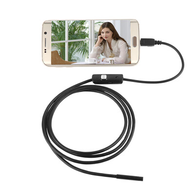 Wireless Waterproof USB Port 7mm Visual Lens Mini Camera Portable Inspection Cam for Android Phone
Wireless Waterproof USB Port 7mm Visual Lens Mini Camera Portable Inspection Cam for Android Phone