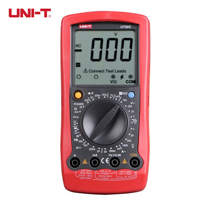 UNI-T UT58C Ammeter Voltmeter Multitester Digital Multimeters DC AC Voltage Current Resistance Capacitance Meter Tester
UNI-T UT58C Ammeter Voltmeter Multitester Digital Multimeters DC AC Voltage Current Resistance Capacitance Meter Tester