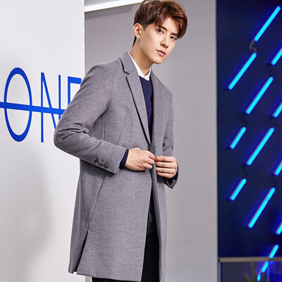 BEI NA CHUAN Coat mens windbreaker mens long section trend Hong Kong style solid color youth coat jacket 9942
BEI NA CHUAN Coat mens windbreaker mens long section trend Hong Kong style solid color youth coat jacket 9942