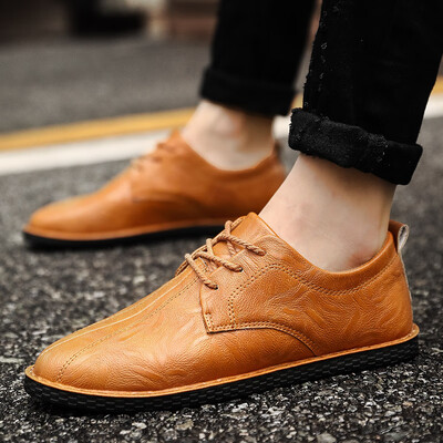 British small leather shoes male black Korean version of leisure youth mens shoes spring new trendy shoes
British small leather shoes male black Korean version of leisure youth mens shoes spring new trendy shoes