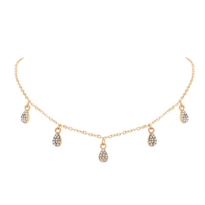 New Fashion Trendy Jewelry Full Rhinestone Star Chain Link Layer Necklace Gift For Women Girl
New Fashion Trendy Jewelry Full Rhinestone Star Chain Link Layer Necklace Gift For Women Girl