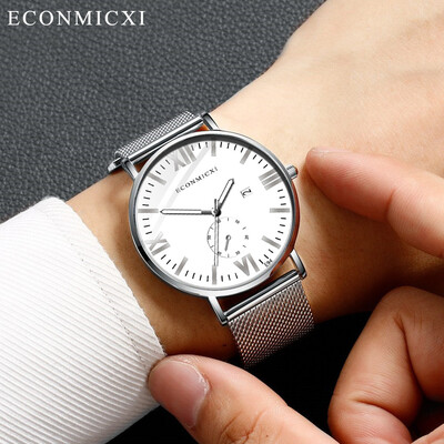 Gobestart Fashion Mens Alloy Band Analog Quartz Round Wrist Watch Mens Business Watch
Gobestart Fashion Mens Alloy Band Analog Quartz Round Wrist Watch Mens Business Watch