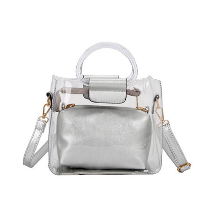 2019 Fashion PVC Jelly Bag Women Transparent Shoulder Messenger Bags Clear Crossbody Bag Female Small Tote T3G
2019 Fashion PVC Jelly Bag Women Transparent Shoulder Messenger Bags Clear Crossbody Bag Female Small Tote T3G