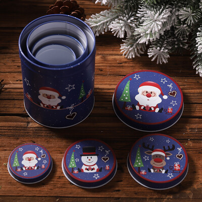 〖Follure〗Tin Container Christmas Jar Gift for Children 4PCS Candy Cookie Storage Box
〖Follure〗Tin Container Christmas Jar Gift for Children 4PCS Candy Cookie Storage Box