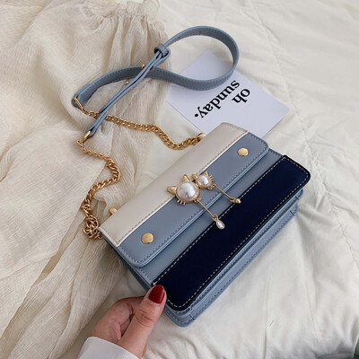 Summer color contrast bag chic small fresh small square bag womens new 2019 Joker chain bag shoulder Messenger bag
Summer color contrast bag chic small fresh small square bag womens new 2019 Joker chain bag shoulder Messenger bag