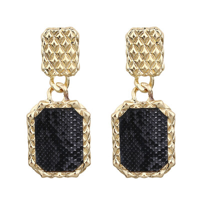 ZA Geometric Snake Leopard Drop Earrings For Women Boho Long Big Rectangle Dangle Earring Vintage Statement Earings EK303
ZA Geometric Snake Leopard Drop Earrings For Women Boho Long Big Rectangle Dangle Earring Vintage Statement Earings EK303