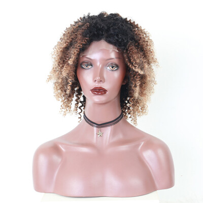 Dolago Blonde Afro Kinky Curly Wigs Colorful Ombre Lace Front Closure Wig 4x4 Short Human Hair Wigs With Baby Hair Cut Bob 1B427 B
Dolago Blonde Afro Kinky Curly Wigs Colorful Ombre Lace Front Closure Wig 4x4 Short Human Hair Wigs With Baby Hair Cut Bob 1B427 B
