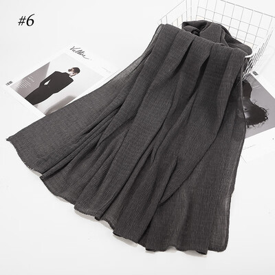 Cross-border exclusive for AliExpress wish Muslim Arab Hui pure color cotton crease cotton scarf scarves
Cross-border exclusive for AliExpress wish Muslim Arab Hui pure color cotton crease cotton scarf scarves