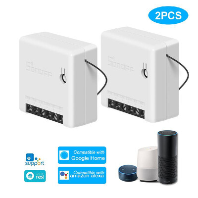 SONOFF MINI DIY Two Way Smart Switch Small Body Remote Control WiFi Switch Support An External Switch Work With Google HomeNest I
SONOFF MINI DIY Two Way Smart Switch Small Body Remote Control WiFi Switch Support An External Switch Work With Google HomeNest I