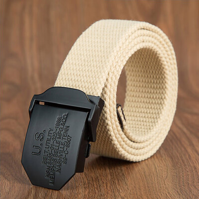 New canvas Men belt trend weaving Alloy Automatic buckle Men&Women belt outdoor casual sport high quality cowboy belt
New canvas Men belt trend weaving Alloy Automatic buckle Men&Women belt outdoor casual sport high quality cowboy belt